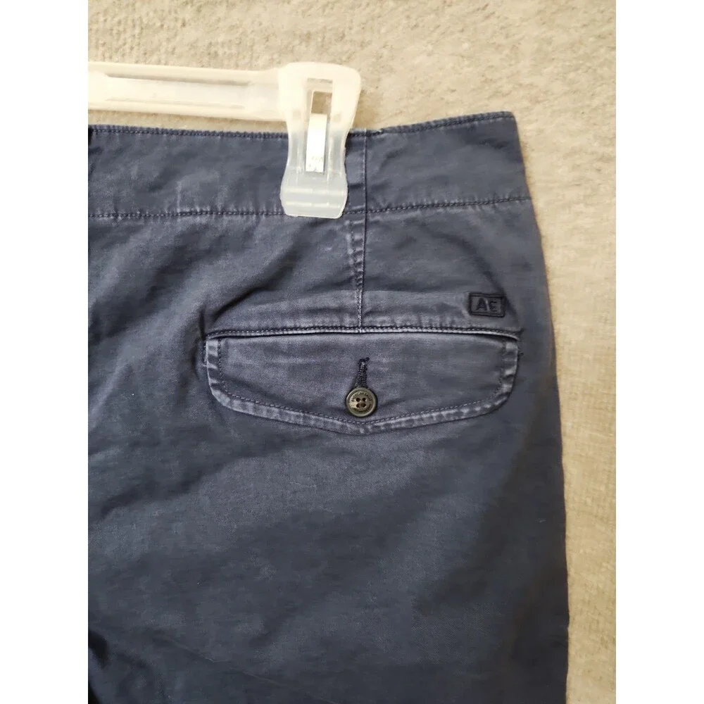American Eagle Next Level Flex Shorts Mens 34 Blue Classic Fit Stretch